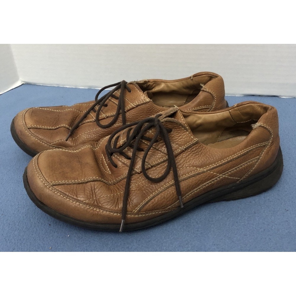 J&M Men's Carmel XC4 Dual Width Sheepskin Casual Tie-Up Driving Shoe -‎ 10M